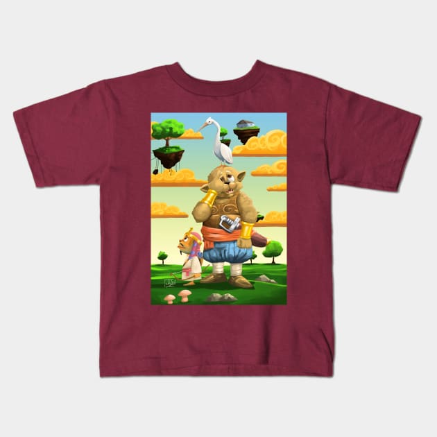 fantasy world Kids T-Shirt by SULY